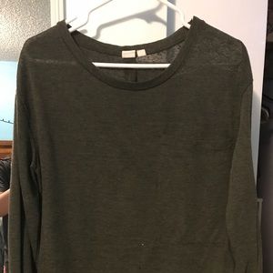 Green Thin Sweater